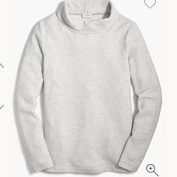 J. Crew Cozy Turtleneck In Light Gray Size Small - Picture 1 of 6